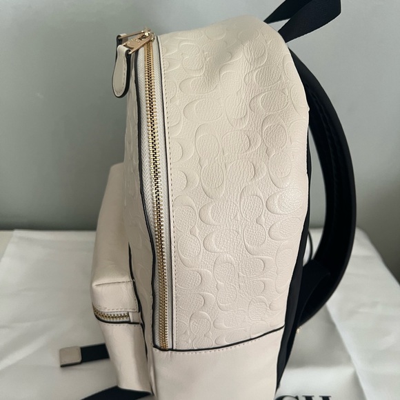 Coach Charlie Backpack In Signature Leather - Picture 11 of 11
